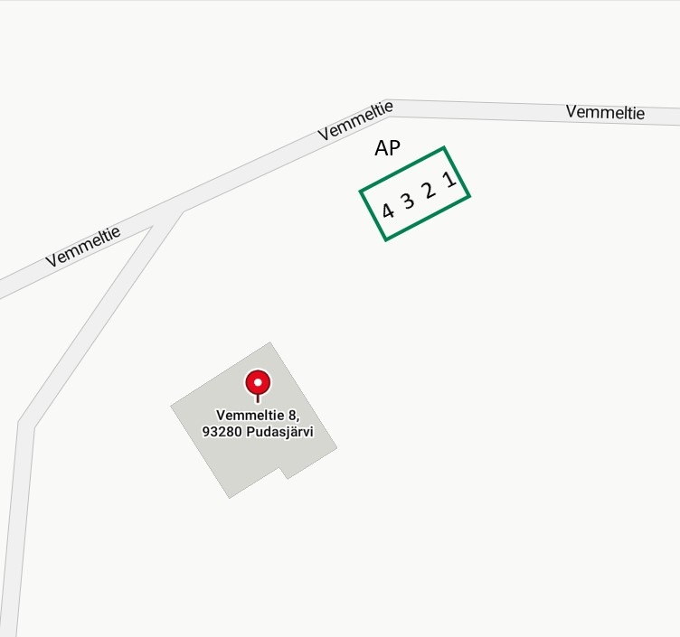Syötteen päiväkoti, Vemmeltie 8 lämmitystolppapaikka